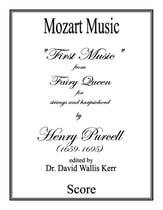 First Music from The Fairy Queen Orchestra sheet music cover